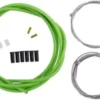 Grønne Bremsekabler, Sæt Til For Og Bag Bremse -Pirelli Cykelbutik bremsekabler gr n thumb