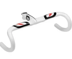 Hvid Carbon Racerstyr - Most Talon 1K Compact