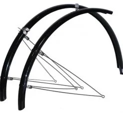 Skærmsæt Blank Sort 45mm